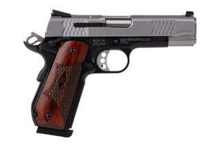 Smith & Wesson E-Series 1911 45 ACP Pistol is equipped with a Tritium night sight set